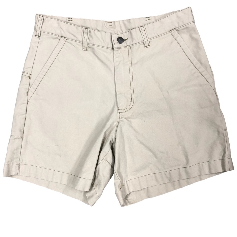 Patagonia Men’s Stand Up Shorts Tan/Khaki size 32 Organic Cotton